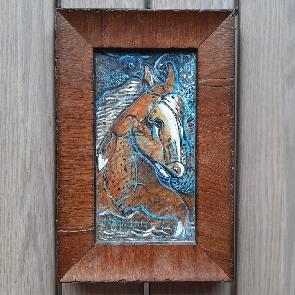 "Horse Latitudes" Framed Painting